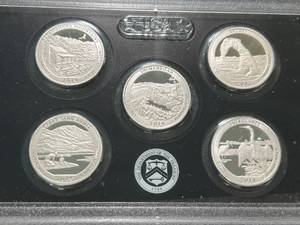 2014 US SILVER PROOF QUARTERS SET