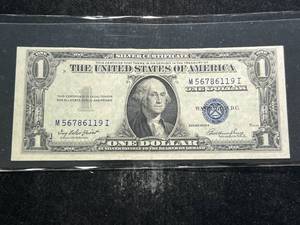 1935E US BLUE SEAL $1 SILVER CERTIFICATE