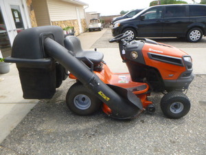 Husqvarna YTH22V42 Riding Lawn Mower with Bagger