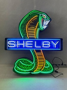 Shelby Cobra - NIB, neon sign