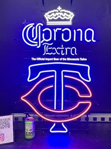 Corona Extra, MN Twins baseball MLB, TC Twins baseball LED sign