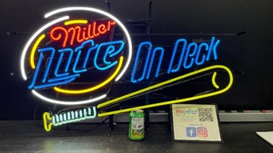 Miller Lite On Deck baseball