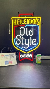 Heilemans Old Style Beer neon