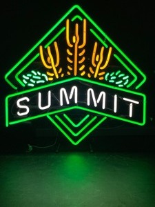 Summit neon sign