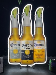 Corona bottles Corona Premier, Corona Extra, Corona Light