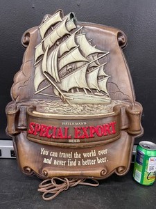 Special Ex, internally lit, vaccuum-formed plastic sign