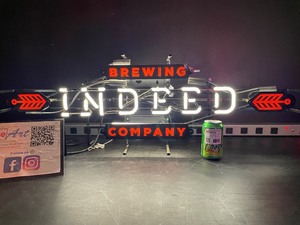 Indeed Brewing neon sign