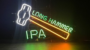 Long Hammer neon sign