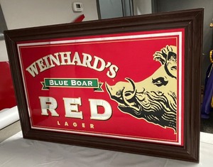 Weinhards Red Lager, mirror