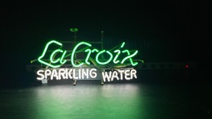 La Croix Sparkling Water neon sign