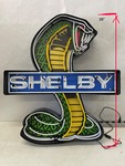 LARGE Shelby Cobra - NIB, neon sign 38” H x 46” W