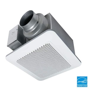 Panasonic Whisper Choice DC Pick-A-Flow 80110 CFM Ceiling Bathroom Exhaust Fan with Flex-Z Fast Bracket
