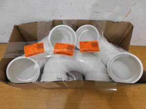 (3) 4 PVC P Trap
