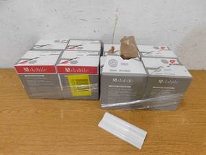 (8) Daltile Restore Bright White 2 in. x 6 in. Glazed Ceramic Chair Rail Trim Tile - 7.2 square foot