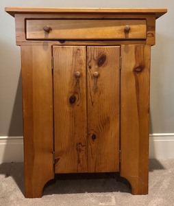 LBR2 - Vintage Pine Mill Farms Pine Bedside Table