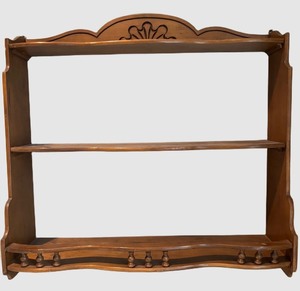 LBR1 - Vintage Three-Tier Wall Shelf