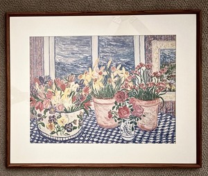 LBR1 - Leslie Sayour Harbors Still Life Framed Print
