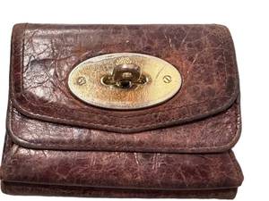 Mulberry Leather Wallet Clutch