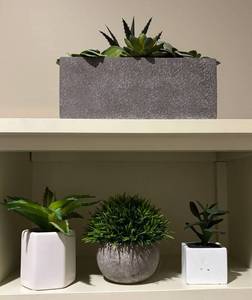 E - Faux Greenery Arrangements