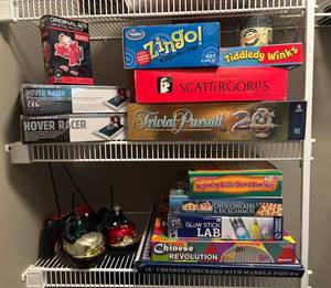 LLBR - Mixed Board Game & Toy Lot