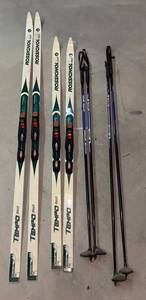 LLS - Rossignol Tempo Quest Cross-Country Skis & Alpina Poles