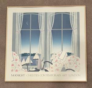 LL - McKnight Christies Contemporary Art London Framed Print