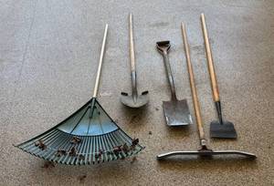 G - Rake, Shovels, Hoe and More