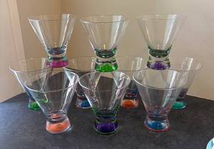 E - 10 Contemporary Low Ball Glasses