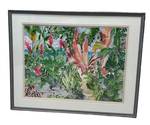 LL - Eileen Seitz Signed 2002 Framed Original Botanical Art