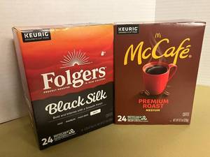 Folgers Black and McCafe Medium K-Cups