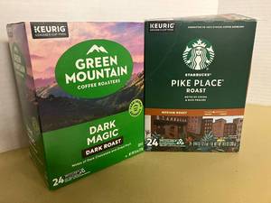 Dark Magic and Pike Place K-Cups