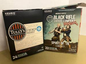 French Roast and Black Rifle K-Cups