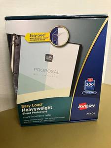 Easy Load Heavyweight Sheet Protectors