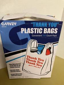 Plastic Thank You Bags