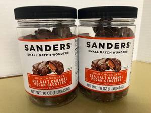 Sanders Sea Salt Caramel Pecan Clusters