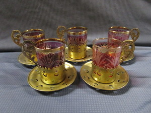 Vintage Turkish Tea / Coffee Set