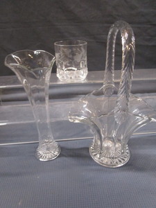 Impressive EAG Basket, Vase, Spooner