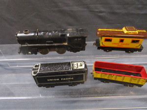 Marx Train Set, Battery Operated