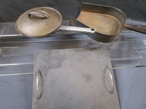 Cheese Tray, Ash Pan, Fry Pan