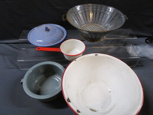 Enamel Pans & Coffee
