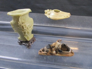 Soapstone Incense Burner, Vase