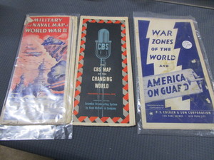 WWII War Zone Maps