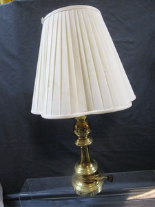 Heavy Brass Table Lamp
