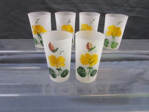 Frosted & Painted Glasses