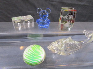 Paperweights & Candle Holders