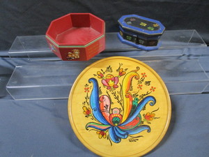 Wooden Plate, Norwegian Small Wooden Bowl