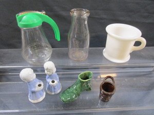 Syrup, Bottle, Shaving Mug