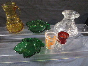 Glass Collection Leaves, Pitcher