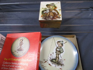 Hummel Music Box & Plate