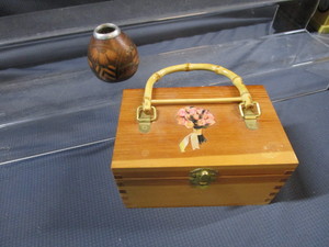 Wooden Purse. Gourd
